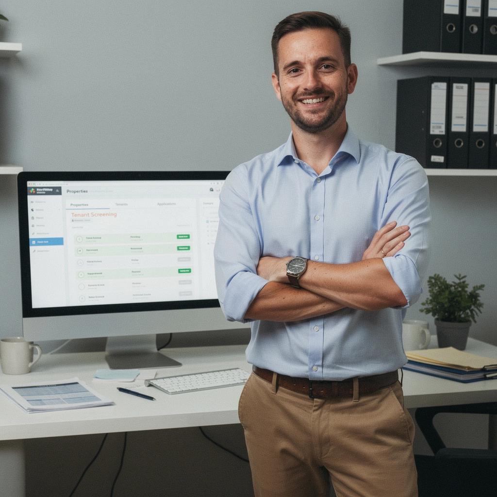 Документы аренды, размещенные на столе с ручкой и чашкой кофе